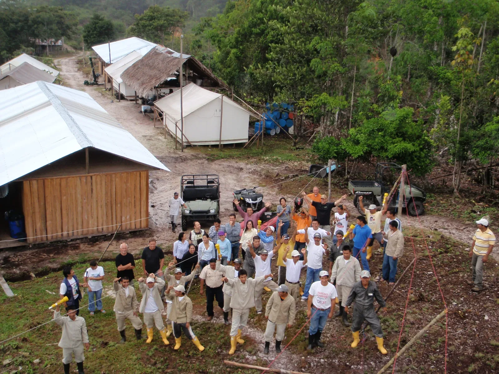 Taraira Gold Belt — aerial view